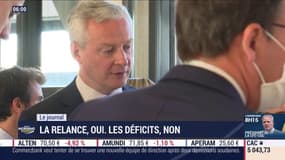 Bruno Le Maire: la relance oui, les déficits non