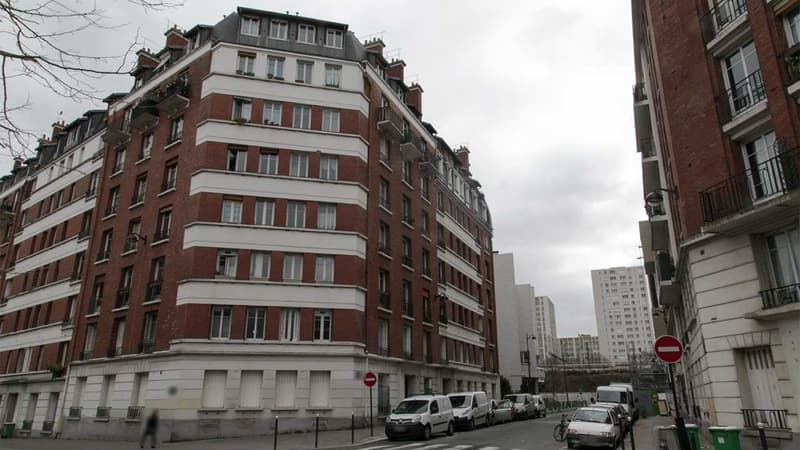 Un immeuble HLM dans le XVe arrondissement de Paris