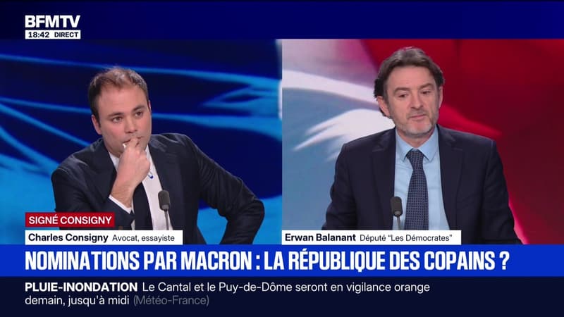 SIGNÉ CONSIGNY - Montchalin nommé à la Cour des Comptes, un scandale ? - 10/02