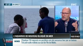 Pascal Perri : L'Aquarius de nouveau bloqué en mer - 14/08