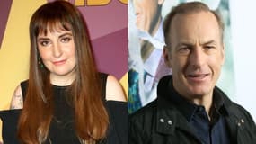 Lena Dunham et Bob Odenkirk