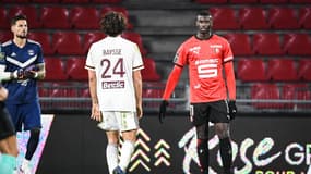 Mbaye Niang face à Bordeaux en novembre 2020