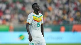 Krépin Diatta lors de Guinée-Sénégal (0-2, CAN), le 23 janvier 2024