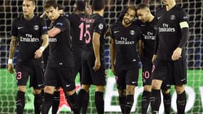 Les joueurs du PSG