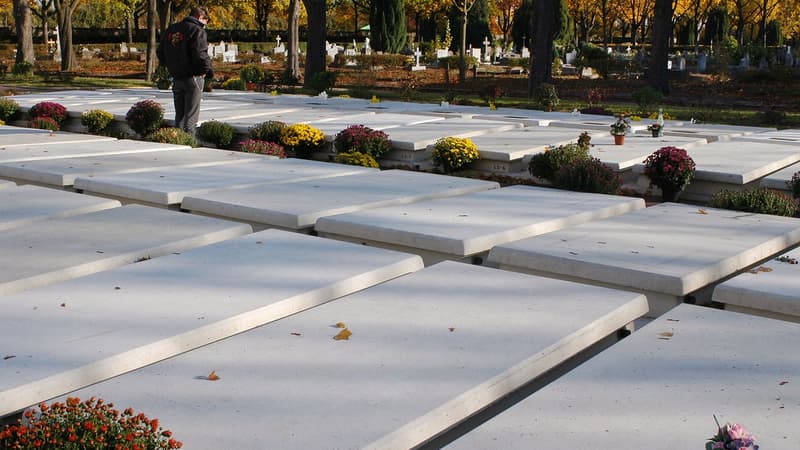 Le fils de la défunte venait se recueillir deux fois par an sur la tombe de sa mère, enterrée au cimetière parisien de Thiais (photo d'illustration).