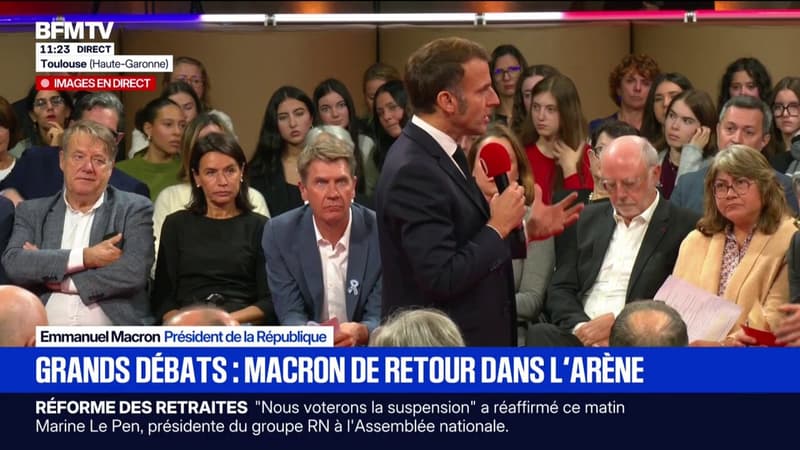 Réseaux sociaux: "Quelque chose est en train de se passer dans le fonctionnement de nos démocraties", affirme Emmanuel Macron