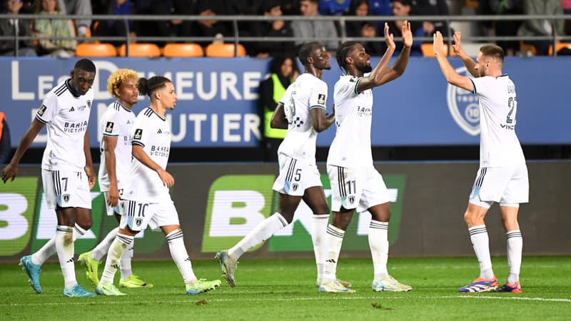 Ligue 2: le Paris FC remporte son premier match depuis l'annonce de son rachat par la famille Arnault, et fait un petit pas de plus vers la Ligue 1