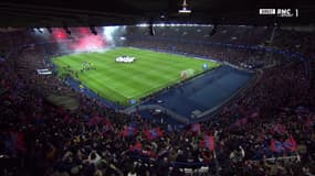 L'ambiance de folie au Parc des Princes lors de PSG-Real.
