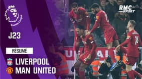 Résumé : Liverpool 2-0 Manchester United -  Premier League (J23)