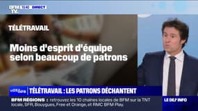 Télétravail : les patrons déchantent - 14/09