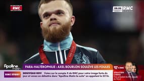 Para-haltérophilie : Axel Bourlon soulève les foules