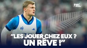 XV de France : "Les Blacks ? Un rêve de gosse de les jouer chez eux", savoure Gailleton