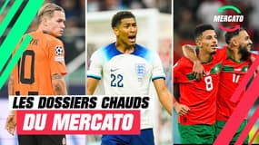 Bellingham, Mudryk, Ounahi... les dossiers chauds du mercato hivernal ouvert depuis ce dimanche