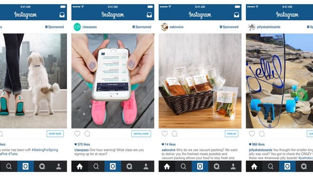 Instagram va permettre aux utilisateurs de son application d'agir directement à partir d'une publicité pour s'enregistrer sur un site, acheter un produit ou télécharger une application.