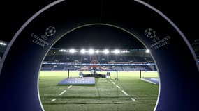 Le Parc des Princes avant PSG-Newcastle le 28 novembre 2023