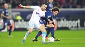 Mathieu Valbuena et Adrien Rabiot, le 31 octobre 2012