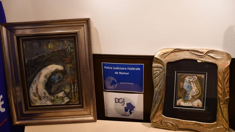 Belgique: des oeuvres de Picasso et Chagall volées il y a 14 ans retrouvées dans une cave à Anvers
