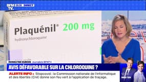 Avis défavorable sur la chloroquine ? - 26/05
