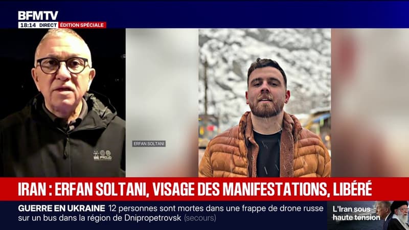 Révolte en Iran: Erfan Soltani, visage des manifestations dans le pays, a...
