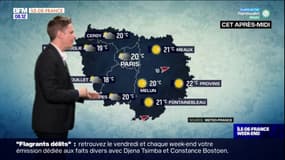 Météo Paris-Île-de-France: matinée ensoleillée, arrivée des nuages dans l'après-midi