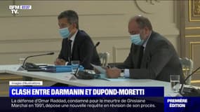 Forte tension entre Darmanin et Dupond-Moretti: ce que les deux ministres se sont dits ce mercredi