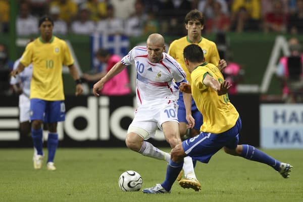 Le récital de Zinédine Zidane en quarts de finale de la Coupe du monde 2006 contre le Brésil