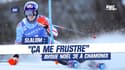 Ski alpin (slalom) : "Ça me frustre" avoue Noël 3e à Chamonix