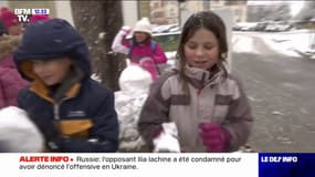 Dans cette commune du Haut-Rhin, les habitants ont été surpris par le retour des premiers flocons de neige ce matin 