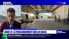 Île-de-France: le chantier du prolongement de la ligne 14 se poursuit