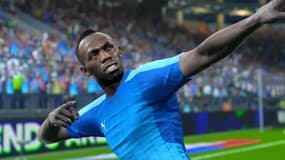 La classique d'Usain Bolt pour... célébrer ses buts.