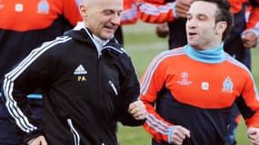 Antonio Pintus aux côtés de Mathieu Valbuena