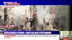 Explosion à Paris: "On a ressenti le souffle", le témoignage d'étudiants voisins du bâtiment dont la façade s'est écroulée