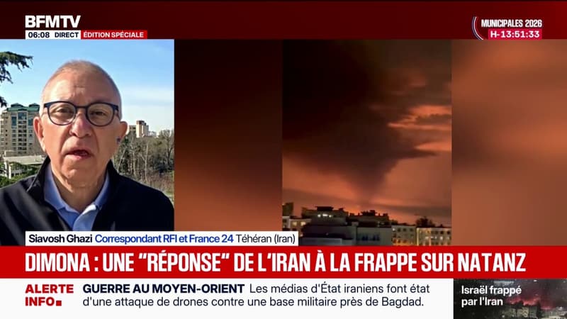 Dimona: une "réponse" de l'Iran à la frappe israélo-américaine sur le site nucléaire de Natanz