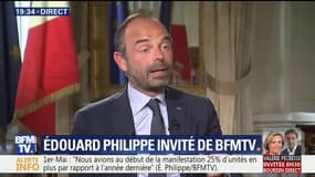 1er-Mai: "Les forces de l'ordre ont agi avec discernement", estime Edouard Philippe