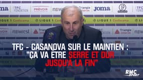 Toulouse – Casanova sur le maintien : "Ça va être serré et dur jusqu’à la fin"