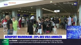 Marignane: 20% des vols annulés ce week-end à l'aéroport Marseille-Provence