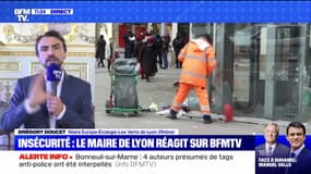 Pour Grégory Doucet, maire de Lyon, les moyens mobilisés sur le quartier de la Guillotière: "ça ne suffit pas"