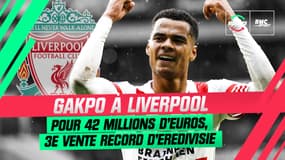Mercato : Liverpool débourse 42 millions d'euros pour la révélation Gakpo