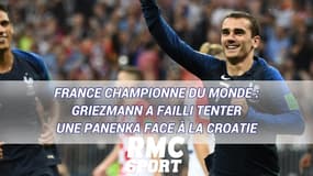France championne du monde : Griezmann a failli tenter une panenka face à la Croatie