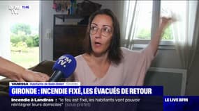 Évacuée à cause des incendies, Vanessa se dit "rassurée d'avoir retrouvé [sa] maison"