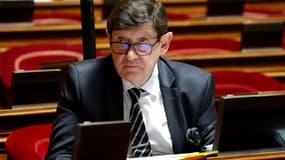 Le président des sénateurs PS, Patrick Kanner, le 7 novembre 2023 à Paris
