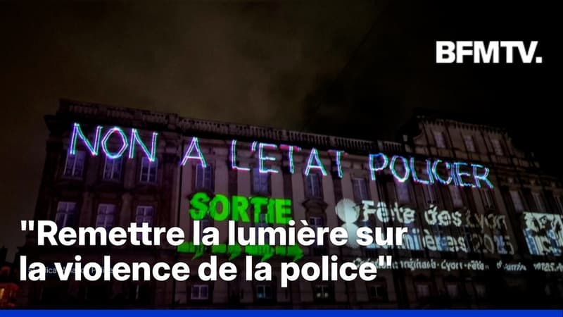 Les SoulÃ¨vements de la Terre revendiquent les slogans anti-police projetÃ©s Ã  Lyon