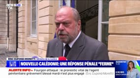 Éric Dupond-Moretti, ministre de la Justice sur la Nouvelle-Calédonie: "D'abord on rétablit l'ordre républicain et ensuite les discussions reprendront"