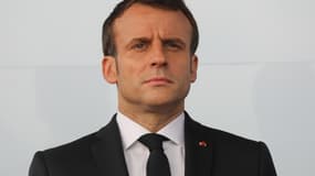 Emmanuel Macron à Abidjan, le 20 décembre 2019.