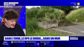 Orne: un conducteur finit sa course dans un terre-plein après avoir suivi les indications de son GPS