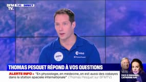 Thomas Pesquet confie avoir fait "49 tests PCR" avant de retourner dans l'espace