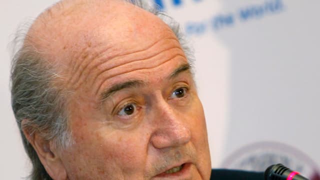 Sepp Blatter, le président de la FIFA