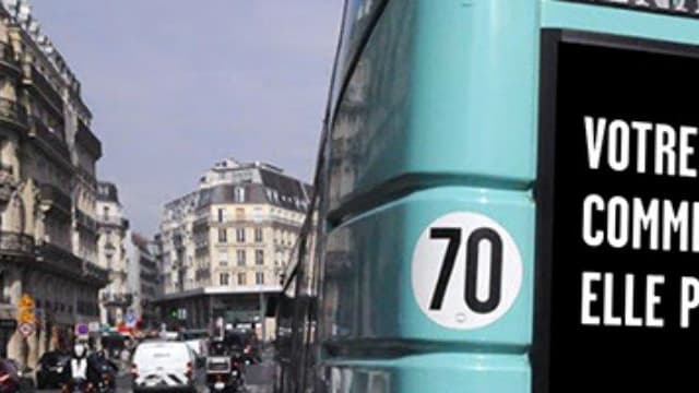 La nouvelle campagne d'affichage de la Sécurité routière à l'arrière de bus dans 40 villes de France
