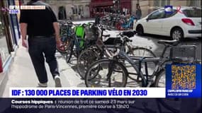 Île-de-France: 130.000 places de parking pour vélos seront installées d'ici à 2030