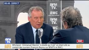 "S'abstenir ou voter blanc, c'est voter Le Pen", dénonce François Bayrou 